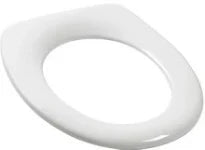 Pressalit 2000 siège des toilettes sans couvercle - blanc - scharnier UN3 inox
