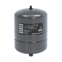 Grundfos GT vase à membrane acier GT-H-8 PN10 G3/4 - vertical
