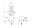 Grundfos pompe centrifuge verticale CR5-8 A-A-A-E-HQQE 3x230/400 50HZ