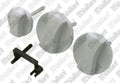 Vaillant WSS bouton gris 3pcs pour vuw turbomax