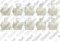 VAILLANT WSS Jeu de fixation revêtement, kit de 10