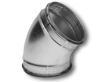 Sanutal Spiralit coude 45° MM 225 x 225 mm - avec joint