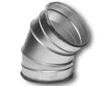 Sanutal Spiralit coude 45° MM 500 x 500 mm - avec joint - gesegmenteerd