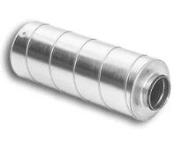 Sanutal Spiralit silencieux 600 mm (isolation 50 mm) 180 x 180 mm - avec joint