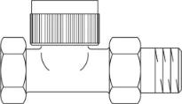 ROBINET THERMOSTAT QV DN 15 droit