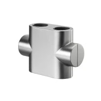Oventrop Multiblock T afdekplaat, recht chroom