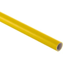 Arcelor Poly-Z Forte tuyau soudé avec manteau en PE 4/4 (longueur 6m) - jaune (S195T Vlgs EN 10255 Type H) - prix par mètre