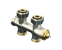 Oventrop Multiblock T radiator kraan 2-pijps, recht 3/4"M