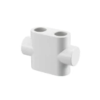 Oventrop Multiblock T afdekplaat, recht wit