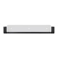 Looox plank, inbouw 600x100mm mat zwart