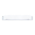Looox plank, inbouw 800x100mm wit