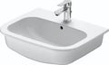 Duravit D-code lavabo encastré 545 x 435 mm - blanc - avec trou de robinet - avec trop-plein