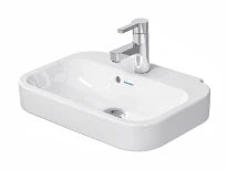 Duravit Happy D.2 lave-mains 500 x 360 mm - blanc - avec trou de robinet - avec trop-plein