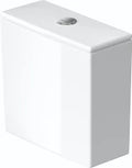 Duravit DuraStyle réservoir de chasse 390 x 170 mm - blanc - raccordement en bas gauche - Dual Flush - 4,5/3l eau de chasse