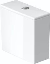 Duravit DuraStyle réservoir de chasse 390 x 170 mm - blanc - raccordement en bas gauche - Dual Flush - 4,5/3l eau de chasse