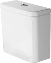 Duravit DuraStyle Basic réservoir de chasse - blanc - raccordement en bas gauche - Dual Flush - 6/3l eau de chasse