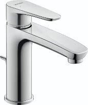 Duravit B1 M mitigeur lavabo chromé avec vidage automatique