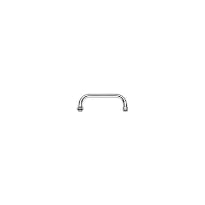 Grohe bec 3/4 forme-U chromé avec brise-jet - pivotable - sailli 300 mm