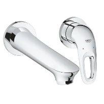 MELANGEUR DE LAVABO GROHE EUROSTYLE chromé SET DE FINITION M-SIZE - MONTAGE MURAL - POUR 23571000