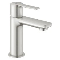 Grohe Lineare New mitigeur lavabo supersteel taille-XS-28mm-corps lisse et vidage push-open