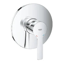 GROHE Lineare afwerkset voor douchemengkraan, chroom. Te gebruiken met rapido smartbox 35 600 000