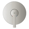 GROHE Lineare afwerkset voor douchemengkraan, SuperSteel. Te gebruiken met rapido smartbox 35 600 000