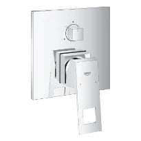GROHE Eurocube afwerkset voor eengreepsmengkraan, 3 uitgangen, chroom. Te gebruiken met rapido smartbox  35 600 000