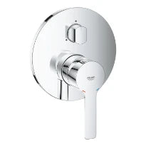 GROHE Lineare afwerkset voor eengreepsmengkraan, 3 uitgangen, chroom. Te gebruiken met rapido smartbox  35 600 000