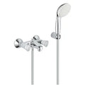 Grohe Costa L mitigeur bain 1/2 - chromé - avec solo garniture de douche