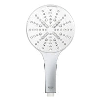 Grohe Rainshower Smartactive 130 douchette blanc 9,5L, Moon White