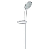 Grohe Euphoria douchette à mains champagne - chromé - avec support mural et flexible de douche 1/2 x 1750 mm