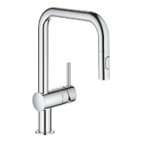 Grohe Minta mitigeur cuisine bec-U dual douche