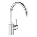 Grohe Concetto New mitigeur évier bec haut pivotable chromé