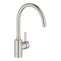 Grohe Eurosmart Cosmopolitan mitigeur cuisine haut, SuperSteel