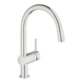 Grohe Minta mitigeur keuk bec-C mousseur extractible, SuperSteel