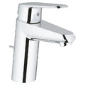 Grohe Eurodisc Cosmopolitan mitigeur lavabo - Ecojoy - chromé - avec vidage automatique - corps mince