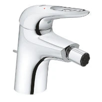 MELANGEUR DE BIDET GROHE EUROSTYLE chromé AVEC VIDAGE AUTOMATIQUE