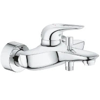 Grohe Eurostyle 2015 mitigeur bain montage mural chromé avec AUTOMATISCHE inverseur