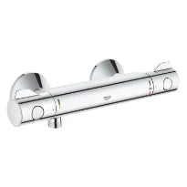 Grohe Grohtherm 800 robinet thermostatique douche - chromé - approuvé Belgaqua
