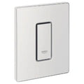 PLAQUE DE COMMANDE GROHE SKATE COSMOPOLITAN blanc
