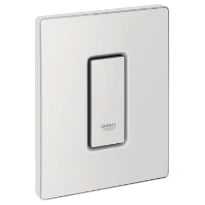 PLAQUE DE COMMANDE GROHE SKATE COSMOPOLITAN blanc