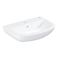 Grohe Bau lavabo 553 x 386 mm - blanc - céramique - avec trou de robinet - avec trop-plein
