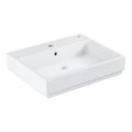 Grohe Cube lavabo mural 600 x 490 mm - blanc PureGuard - céramique - avec trou de robinet - avec trop-plein