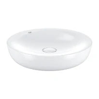 Grohe Essence lavabo à poser rond 450 mm - blanc PureGuard - sans trou de robinet - sans trop-plein