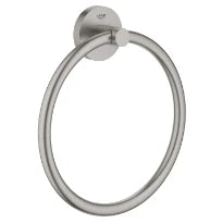 GROHE Essentials handdoekring, SuperSteel
