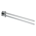 Grohe Essentials New porte-serviette double 449MM - chromé métal pivotable