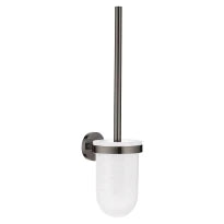 GROHE Essentials wc-borstel met houder, Hard Graphite