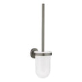 PORTE BROSSE WC GROHE ESSENTIALS 121 - 398 ! matériel verre/métal couleur brushed hard graphite