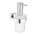 DISTRIBUTEUR SAVON GROHE ESSENTIALS CUBE . ensemble support
