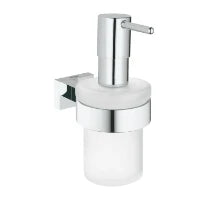 DISTRIBUTEUR SAVON GROHE ESSENTIALS CUBE . ensemble support
